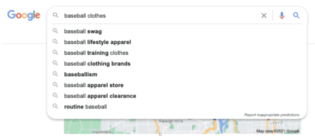 Use Google Suggest to find the most common keywords in Search.