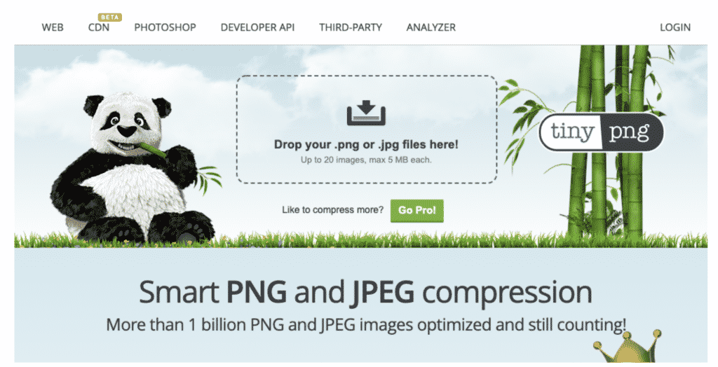 Compress Your Images Using Tinypng