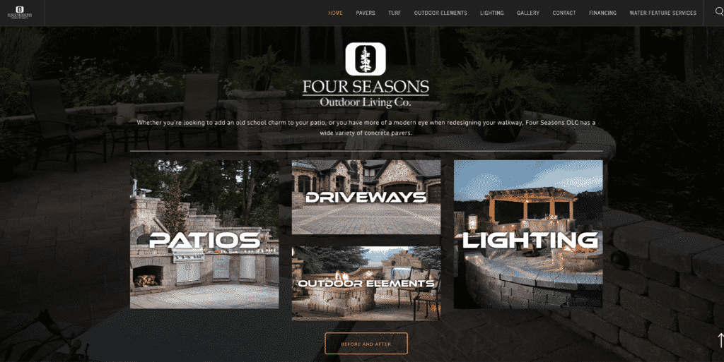 Four Seasons Website Design